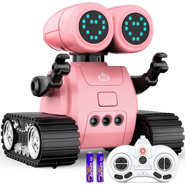 Robot de juguete Hamourd para niñas con walkie-talkie y sensor de gestos