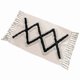 thumbnail image 1 of Retro Boho Hand Woven Tassel Carpet Farmhouse Rug Bedside Rug Geometric Floor Mat Living Room Bedro, 1 of 5