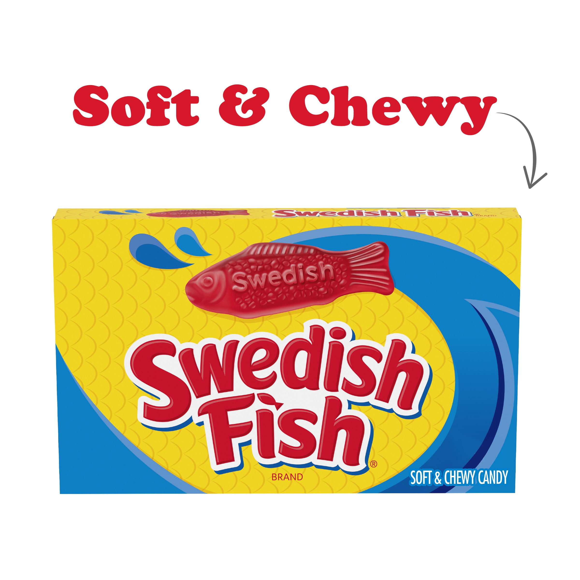 swedish fish pillow