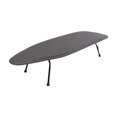 thumbnail image 2 of Lipstore Foldable Ironing Board Countertop Ironing Board Heat Cloth High Leg with Folding Grey, 2 of 8
