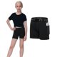 thumbnail image 2 of Pantalones cortos de voleibol Runhit 4 niñas de spandex con bolsillos, talla S, 2 of 6