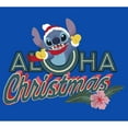 thumbnail image 2 of Boy's Lilo & Stitch Aloha Christmas  Graphic Tee Royal Blue Small, 2 of 5