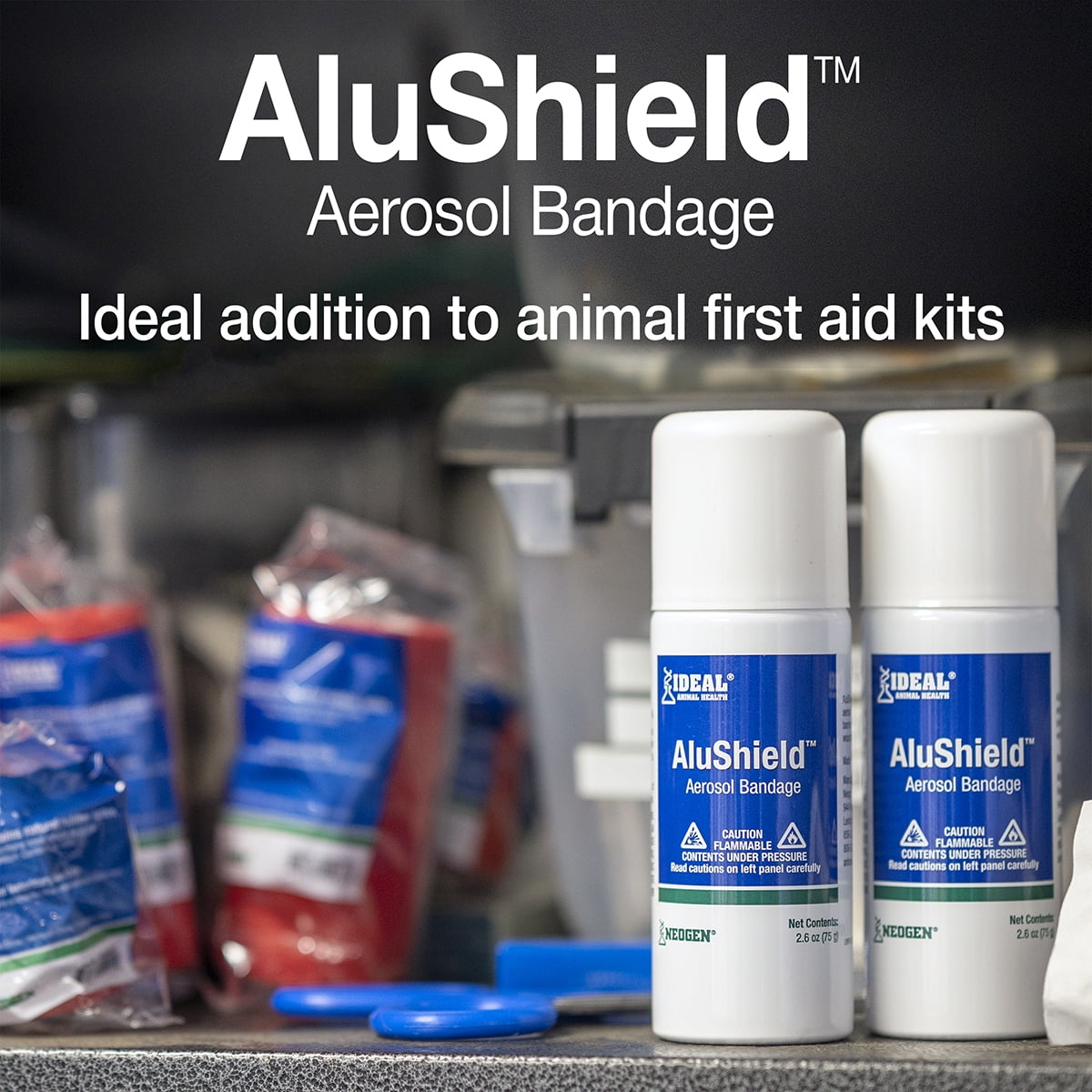 AluShield Aerosol Wound Bandage 2.6 Ounces
