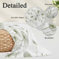 thumbnail image 3 of Sage Green Spring Floral King Pillow Covers,Summer Botanical Watercolor Vintage Breathable Throw Pillow Cases with Invisible Zipper,Decorative Pillowcase Pillows Protectors for Sofa Bed Couch 20"x36", 3 of 9