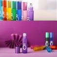 thumbnail image 3 of Botellas de vidrio con roll-on para aceites esenciales, envases rellenables con roll-on para aromaterapia y fragancias, botellas vacías con roll-on para viajes en casa (8 unidades), 3 of 7