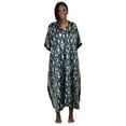 thumbnail image 2 of Up2date Fashion's Women's Caftan / Kaftan, Antique Forrestal Print, One Size Muumu, Style Caf-103, 2 of 3