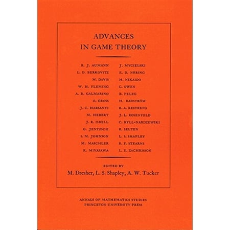 Pre-Owned Annals of Mathematics Studies Advances in Game Theory Book 52 (Paperback)