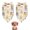 Beige Princess Dress, variant on Dog Bandana 2 Pack,Beige Princess Dress Pattern Bandanas for Dogs,Cat Bandana,Small/ Large Dog Bandana 2 Size,Dog Bandanas