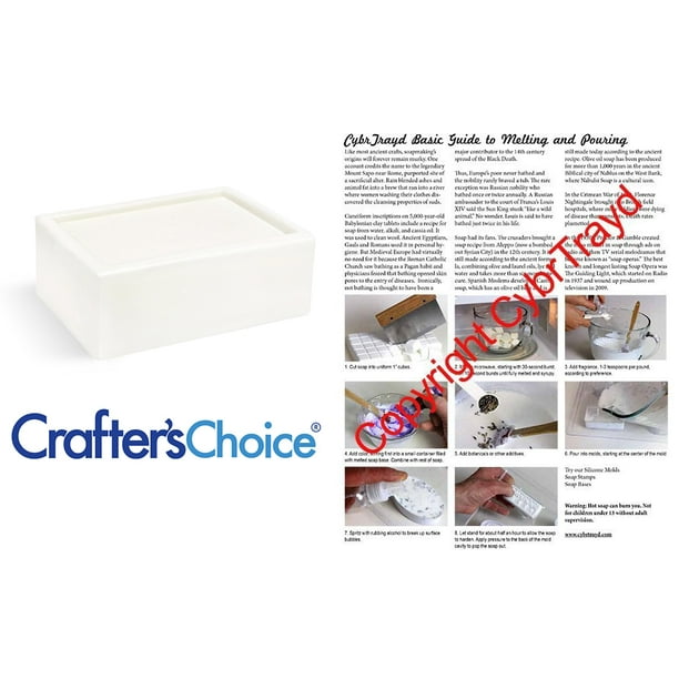 Crafters Choice 2 LB Premium Shea Butter Melt and Pour Soap Base