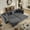 Grey, variant on YWEN 89" King Size Sleeper Sofa Bed, 3-in-1 Convertible Pull Out Chesterfield Sleeper Couch, Oversized Velvet Button Tufted Loveseat Sofa for Living Room Small Spaces
