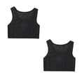 thumbnail image 3 of Chaleco de verano Qarigey para niña sin mangas transpirable color Negro L, 3 of 6
