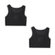 thumbnail image 1 of Qarigey Chaleco de verano para mujer, chalecos moldeadores de Color sólido, camiseta sin mangas para el pecho, camisetas sin mangas transpirables para Prendas para la parte del cuerpo Negro L Qarigey  FS11407-07, 1 of 6
