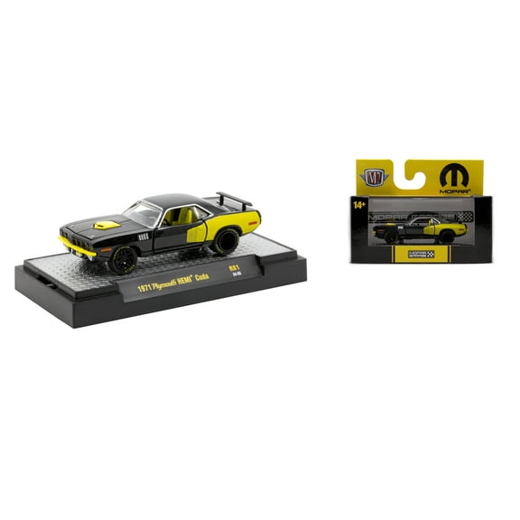M2 Machines 1:64 Detroit Muscle Release 81 1971 Plymouth Hemi Cuda