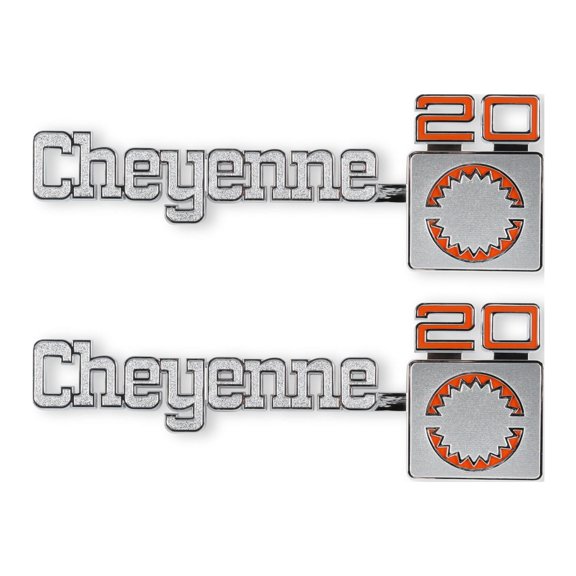 Brothers Trucks 04-540 Fender Emblems - Cheyenne 20