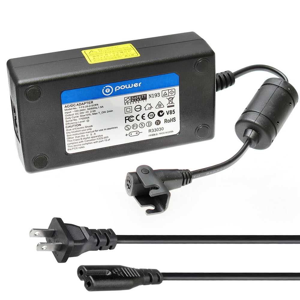 TPower (29V 2A) AC/DC Adapter for Model EKA290020 , YHA290015 , YH TPower (29V 2A) AC/DC Adapter for Model EKA290020 , YHA290015 , YH