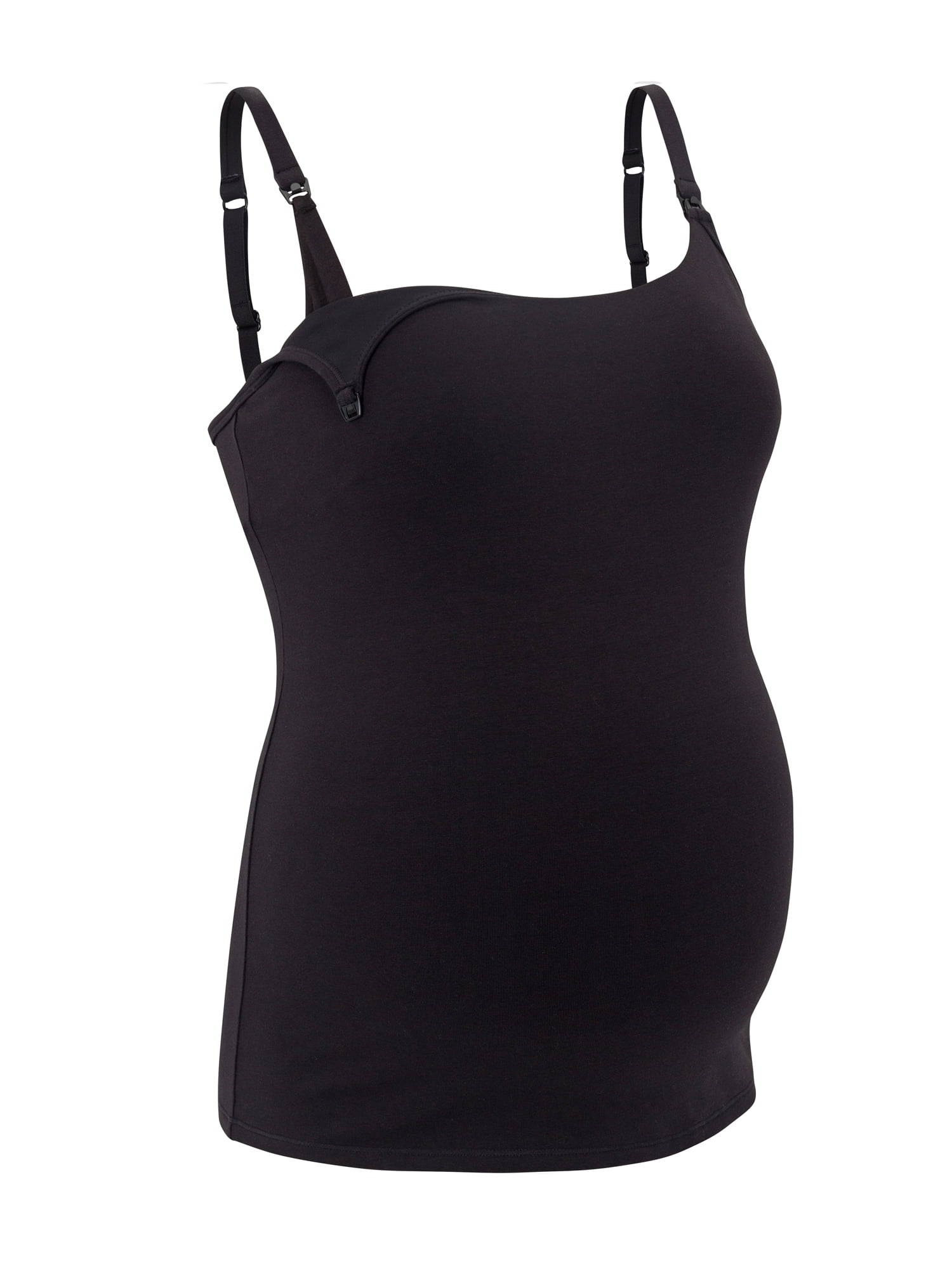 Ingrid & Isabel For Every Belly Women's Maternity Cotton Jersey Nursing Cami, Sizes S-XXXL