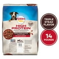 thumbnail image 2 of Kibbles 'n Bits Triple Steak Flavor Dry High Protein Dog Food 14 lb Bag, 2 of 10