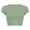 Green 2, variant on QASIEATN Women's Trendy Essentials Clothing: Elegant Round Neck Summer Solid Color Short T Shirt Fall Fashion Outfits for Women