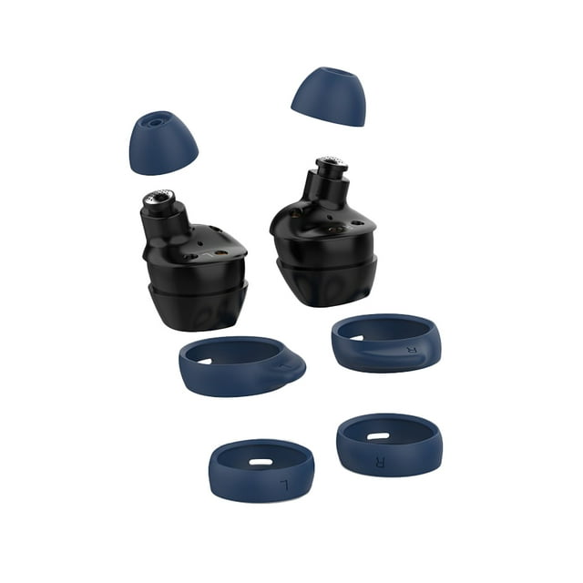 Miangastore Headset Ear Accessories Earphone Cover Set Silicone Material Earbud Covers Set Compatible for Galaxy Buds2019 Navy