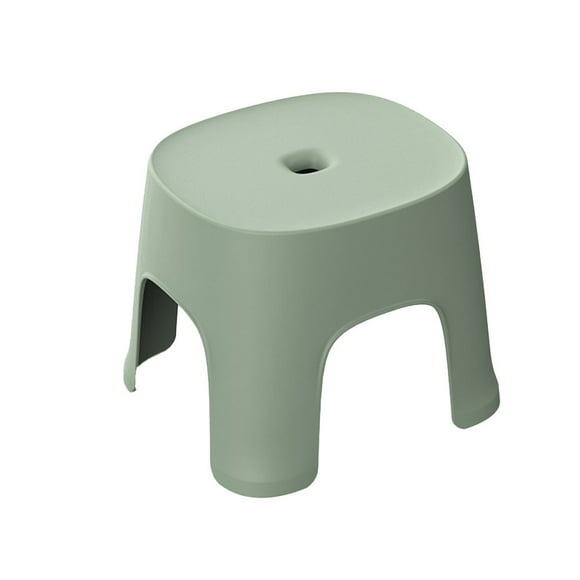 Stools Small Stools Non-Slip Plastic Stools Shower Stools Green