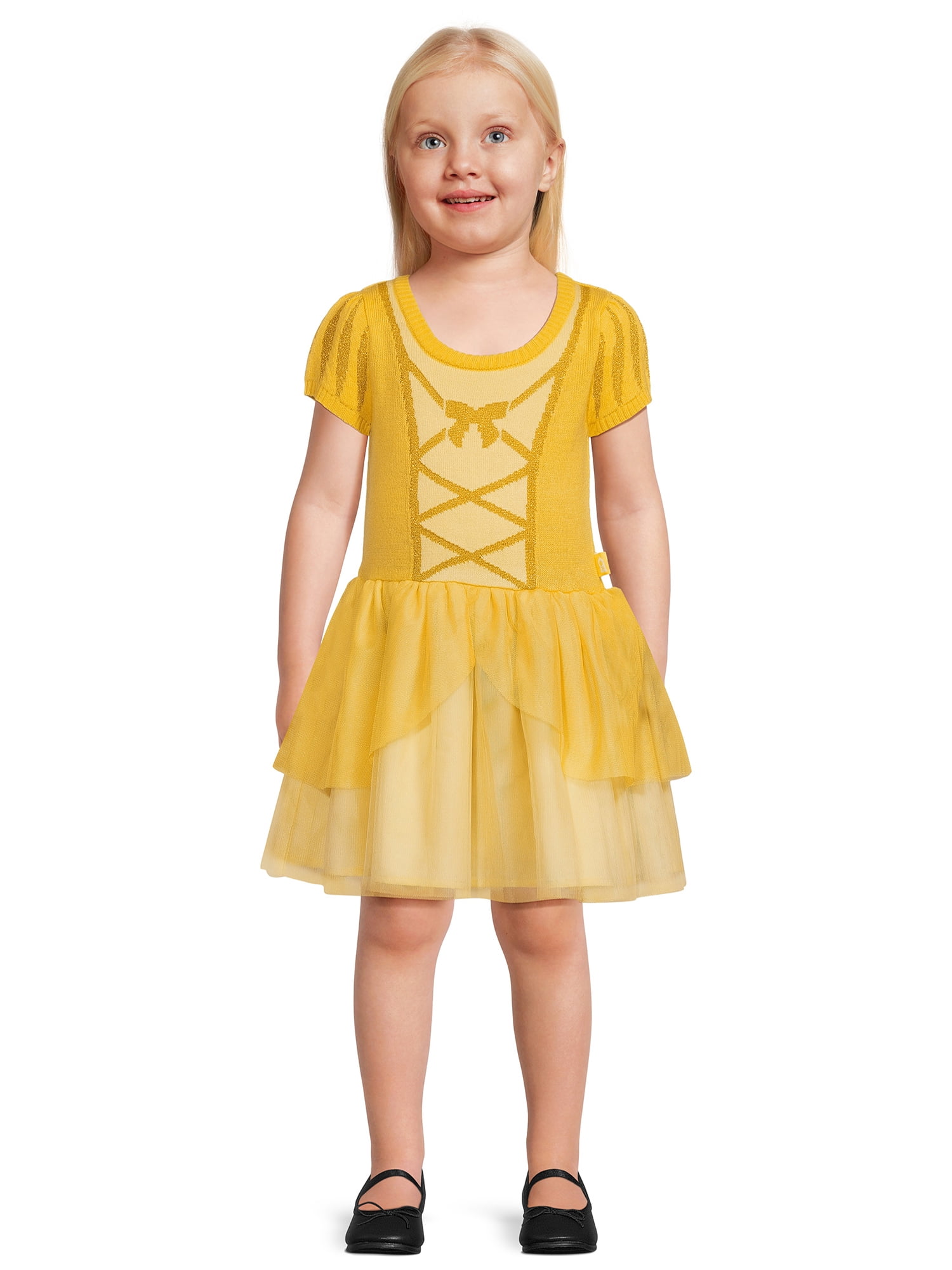 Disney Toddler Girls Beauty and The Beast Cosplay Dress, Sizes 12M5T