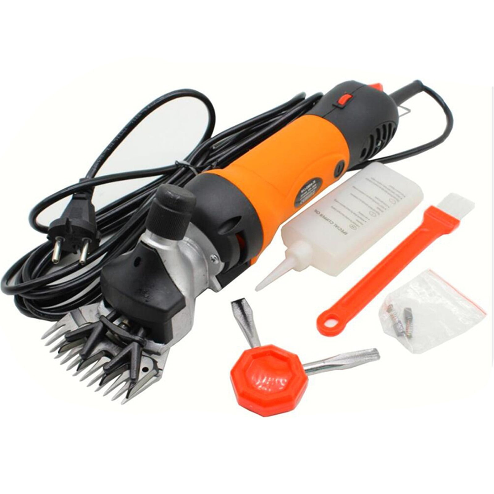 690W Electric Sheep Pet Hair Clipper Shearing Kit Shear Wool Cut Goat Pet Animal Shearing Supplies Farm Cut Machine - Multi-Animal Use