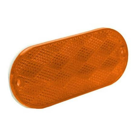  Blazer  International Oblong  Self Mount Reflector Amber 