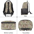 thumbnail image 6 of Pzuqiu Camo Deer Bow Kids Backpack for Boys Girls Ages 6-14 Adjustable Straps Large Capacity 17 Inch Elementary School Backpacks for Kindergarten Middle School Back to School, 6 of 7
