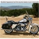 thumbnail image 3 of Respaldo para motocicleta HD Sissy Bar pasajero respaldo almohadilla compatible para Harley Touring Road Glide Road King CVO Street Glide Electra Glide 1997-2008 (26 pulgadas cromado), 3 of 5