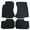 Black, variant on Ikon Motorsports Compatible with 90-96 Nissan 300ZX Z32 Logo OE Factory Style Black Nylon Carpet Car Floor Mats Front Rear 4PC