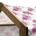 thumbnail image 4 of Rose Pet House, Nosegay of Roses and Wildflowers Design Watercolor Paint Effect, Outdoor & Indoor Portable Dog Kennel with Pillow and Cover, 5 Sizes, Reseda Green Off White, by Ambesonne, 4 of 4