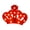 Red, variant on LED Crown Marquee Light Battery Operated Night Light Plastic Princess Themed Decor Wall Hanging Room Decorative Light Fixture for Bedroom Party