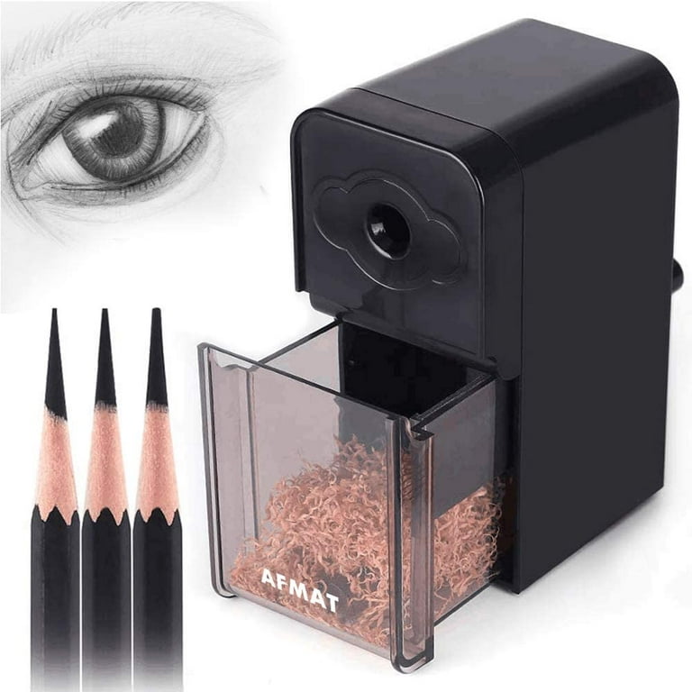 HCXIN Charcoal Pencil Sharpener Long Point Pencil Sharpener, Art Pencil  Sharpeners