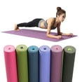 thumbnail image 4 of stanreset 6mm Thick Non- for Slip Yoga Mat TPE Yoga Training Mat Sweatproof Exercises Mat Purple, 4 of 5