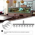 thumbnail image 4 of 8 Ways 8 to 4MM Aquarium Outlet Inline Air Pump Flow Lever Control Manifold Splitter Switch Tap Oxygen Tube Distributor Silver, 4 of 8