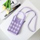 thumbnail image 1 of Bolso de mano tejido volador, bolso de moda coreano, bolso de compras de ocio para estudiantes femeninas de gran capacidad, 1 of 6