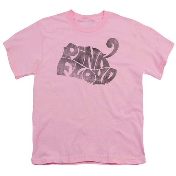 Pink Floyd Pink Logo Youth 18/1 T-Shirt Pink
