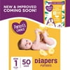 Parent's Choice Diapers, Size 1, 50 Diapers