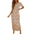 thumbnail image 2 of Robes Décontractées à Col Rond Samoan Puletasi Robe Maxi le 2 Pcs Robe Personnalisée Grande Taille Vêtements pour Femmes, 2 of 5