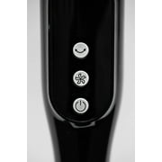 Pelonis 16 12-Speed Adjustable Height Quiet Pedestal Fan with Digital Display & Remote Control, PSPF18AR40B, New, Black