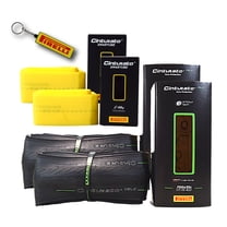 Pirelli Cinturato Velo TLR Bicycle Tire 35-622 (700x35c)   SmarTUBE 33/45-622 Presta 60mm - 2 Pack