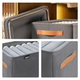 thumbnail image 5 of Caja de almacenamiento de ropa para el hogar, cajón plegable de gran capacidad para camisetas, suéteres y pantalones, 5 of 5