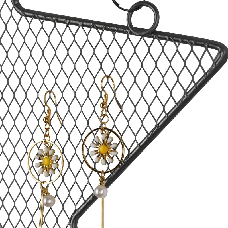 Earring Wall Holder Hanging Star Moon Organizer Jewelry Organizer Display Hanger
