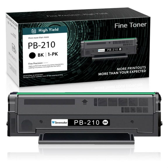 PB210 1-Pack Black Toner Replacement for Pantum PB-210 P2500W P2502W M6550NW M6600NW M6552NW Printer