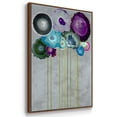 thumbnail image 3 of Silver Bouquet Framed Premium Gallery Wrapped Canvas - Ready to Hang - 25 x 37 - Walnut Floating Frame, 3 of 9