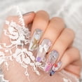 thumbnail image 4 of SPOKKI 3D Nail Charms Kit - 3 Boxes Rhinestones, Pearls, Gems with Tweezers for DIY Manicure, Flowers, Butterflies, Bows Nail Art Decorations, 4 of 7