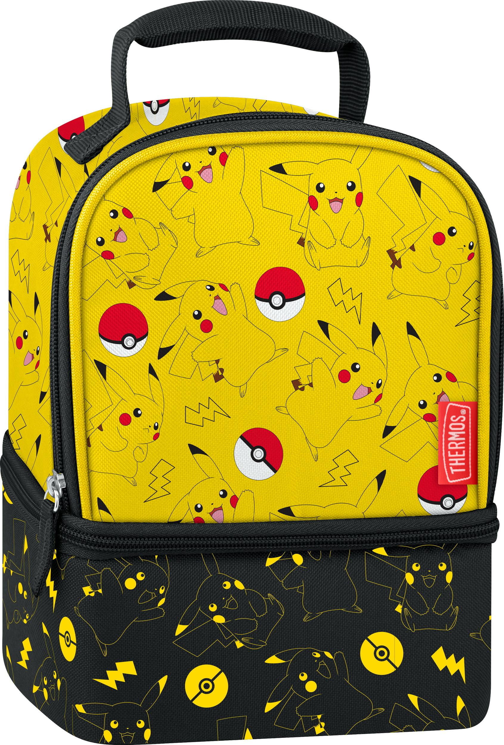 Pokemon Thermos Insulated Dual Section Lunch Bag Pikachu