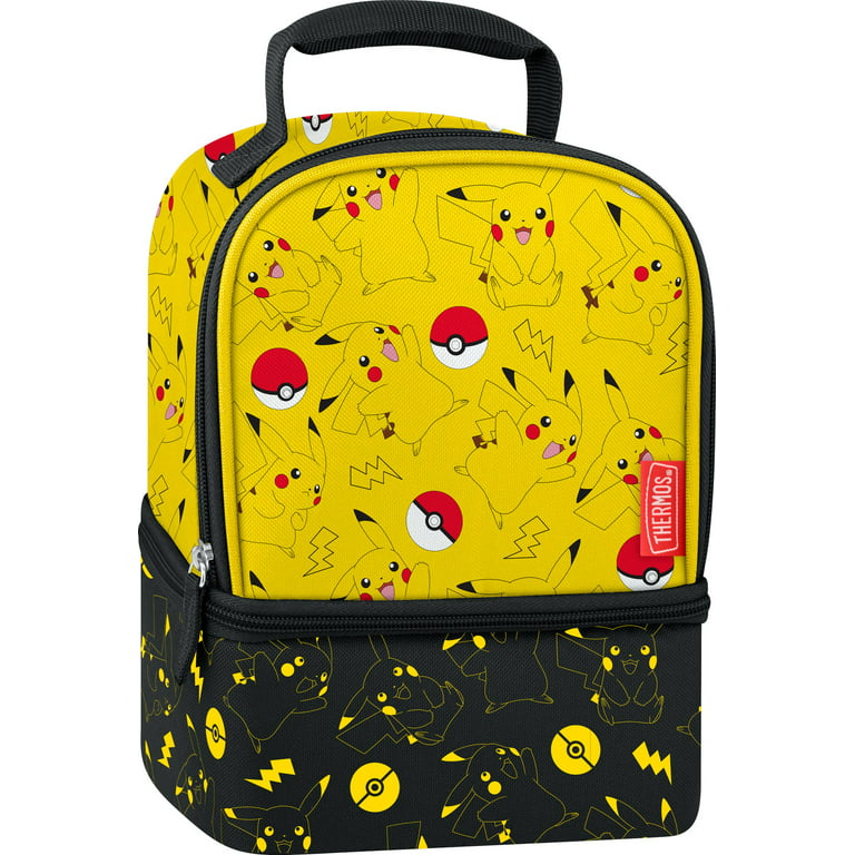 Thermos Pokemon Kids Insulated Soft Lunch Box Bag Pikachu Eevee
