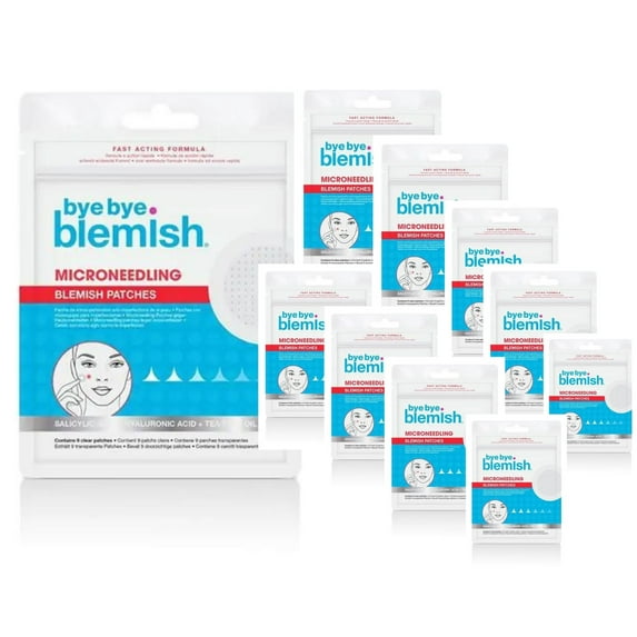 Bye Bye Blemish Microneedling Blemish Patches (9pc inner) x 10