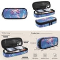 thumbnail image 7 of Yspwyqan Ocean Purple Axolotl Backpack Set 4Pcs with Lunch Box Pencil Case and Water Bottle Bag, 17 Inch Double Zipper Lightweight Bookbags Fits 14" Laptop for School Travel, 7 of 7